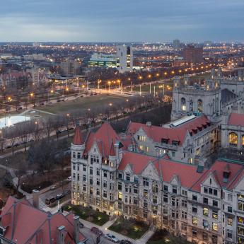 UChicago campus and Midway