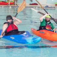 Training to kayak