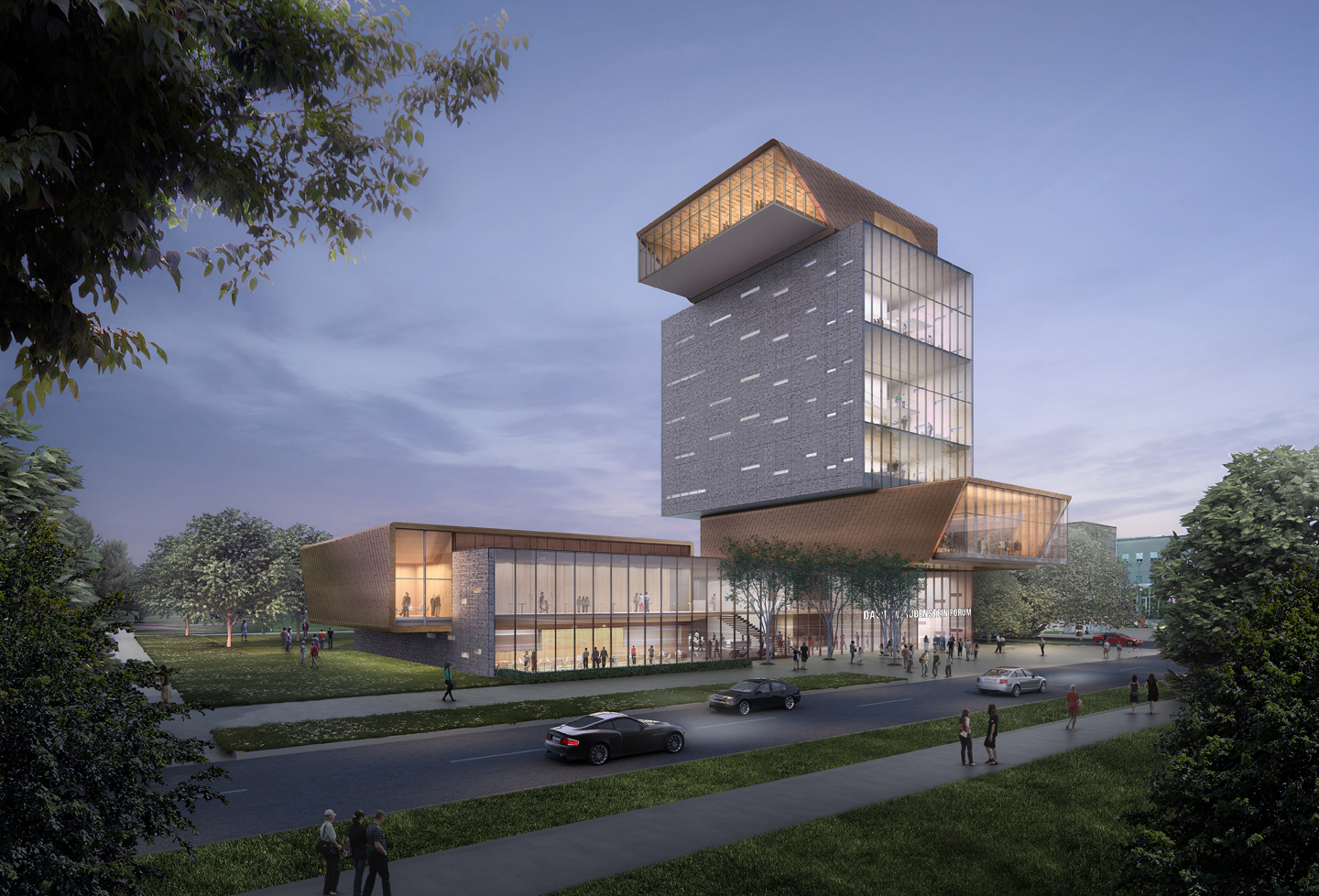 Design Unveiled For The New Rubenstein Forum UChicago News