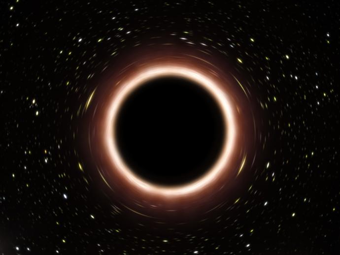 north pole black hole