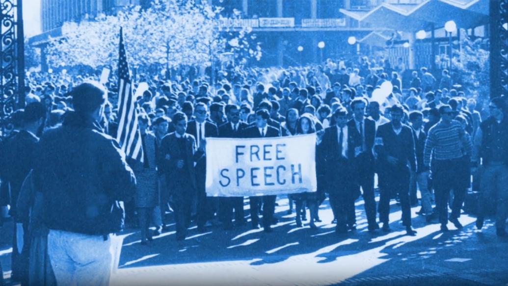 Free speech rally