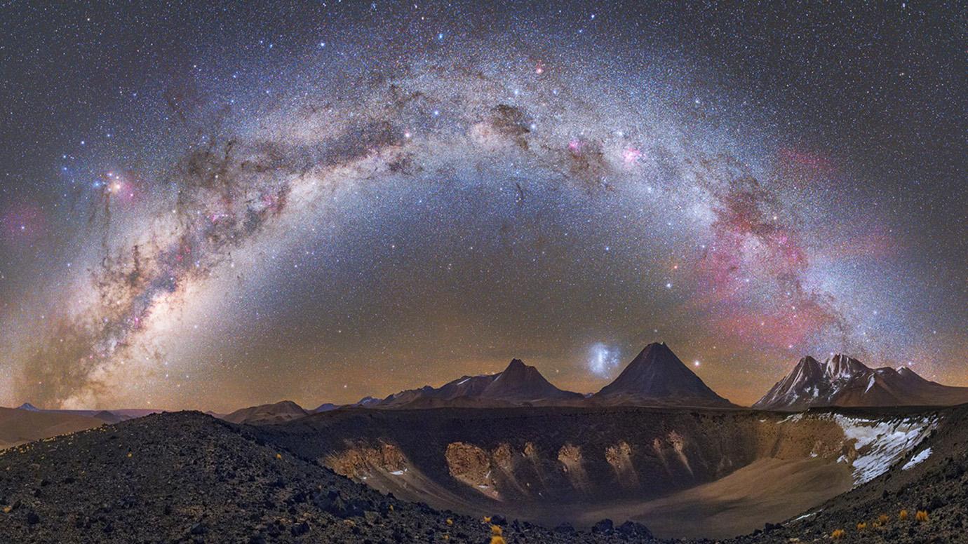 Chilean-Volcano-Sky
