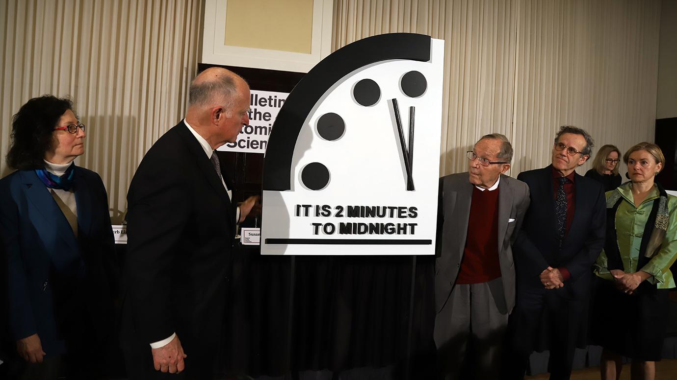 Doomsday Clock Remains At Two Minutes To Midnight University Of