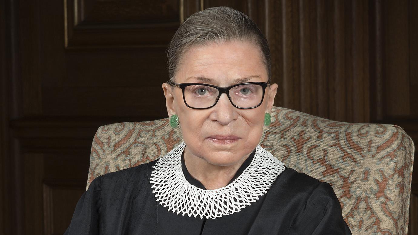 Justice Ruth Bader Ginsburg  official portrait