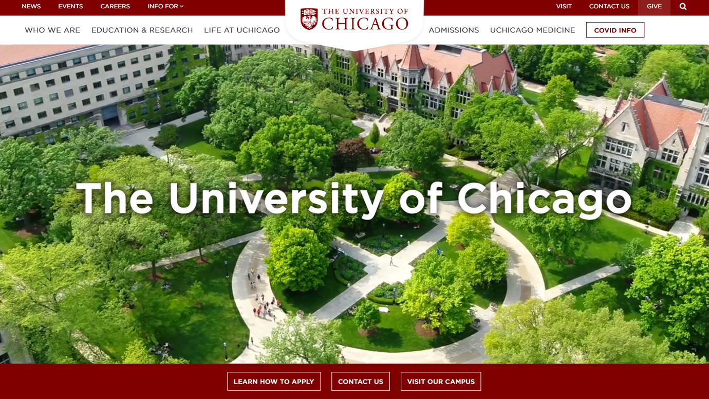 Explore UChicago’s redesigned main website | University of Chicago News