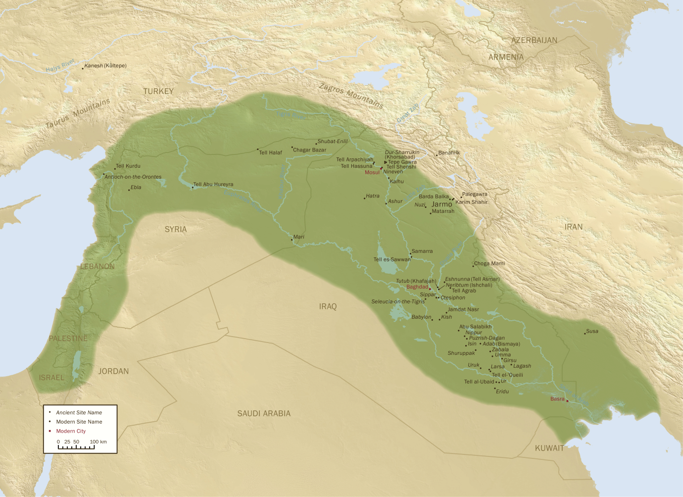 Abraham And Moses A Different Slant History Forum   Map 