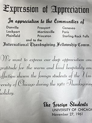 International Thanksgiving Fellowship Comm.