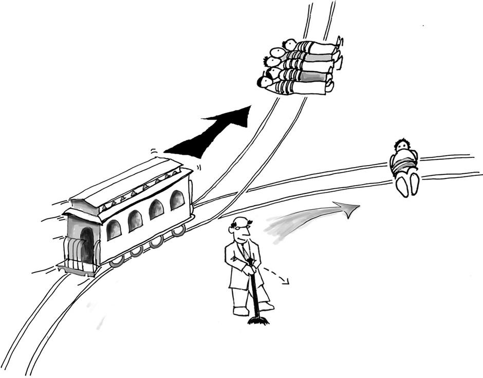 Trolley problem utilitarianism new arrivals