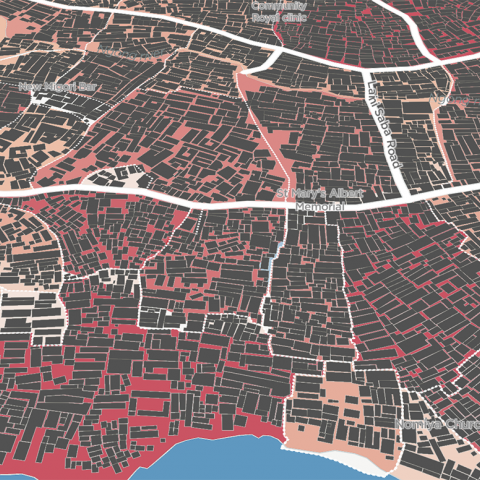Million Neighborhoods map