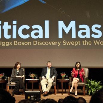 Panel at Critical Mass event