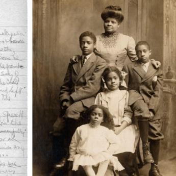 Ida B. Wells and her children 