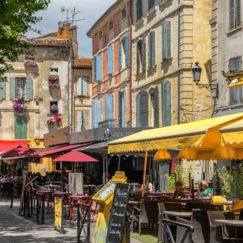 Cafe in Arles, France 