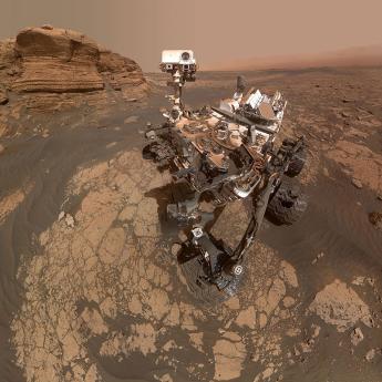 NASA’s Curiosity Mars rover takes a selfie on Mars
