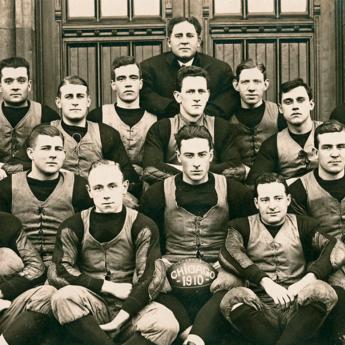 1910 Football Team photo 