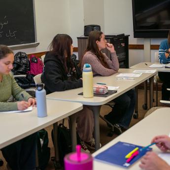 “Inquiry, Conversation, Argument” classroom discussion