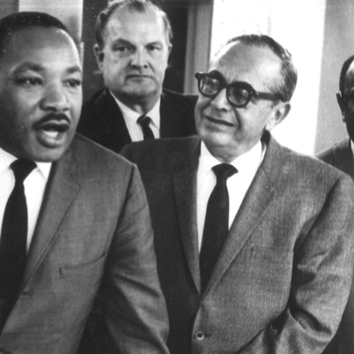 Timuel Black with MLK