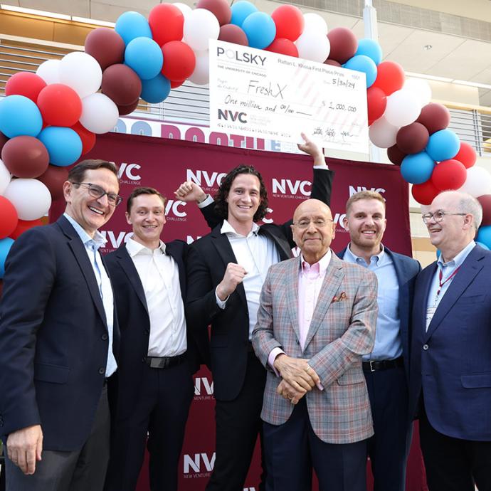 Fresh X receives 1 million dollars from the Polsky New Venture Challenge