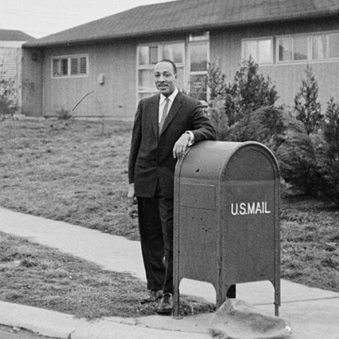 William Myers, the first black resident of Levittown, Pennsylvania