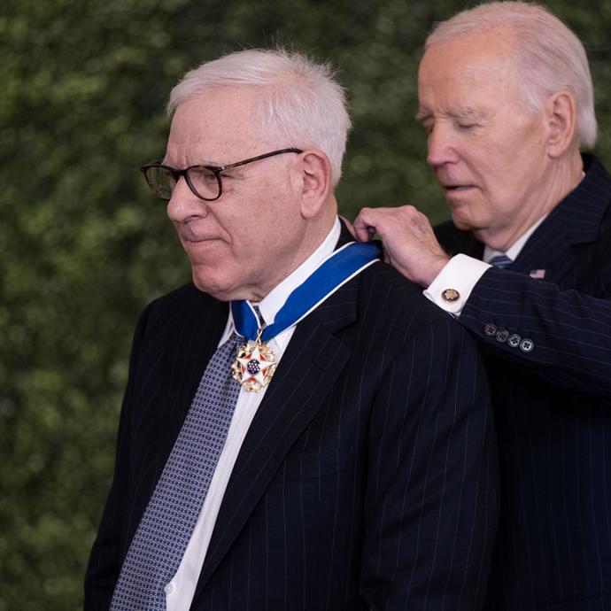 David M. Rubenstein receives the Medal of Freedom