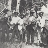 A band performs at an Austin, Texas, Juneteenth celebration in 1900. 