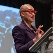 Prof. Jacqueline Stewart at the 2026 MLK commemoration